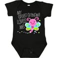 thumbnail image 3 of Inktastic My Great Grandma Loves Me Cute Dragonfly Boys or Girls Baby Bodysuit, 3 of 5