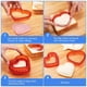 thumbnail image 2 of Bearachild 3 unids/set de selladores de sándwich, molde para hacer pan de plástico DIY, moldes portátiles para hornear tostadas de cocina Herramientas y accesorios para hornear Bearachild HA004594-00B, 2 of 6