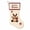 C, variant on LUZBLSM My First Christmas Stocking 18.11 Inch, Embroidered Baby Xmas Stocking with Walking Santa Applique, Cream Flannel Hanging Stocking for Mantel Tree Holiday Decor