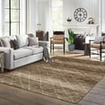 thumbnail image 2 of Garvee 9'x12' Modern Area Rugs, Machine Washable Area Rug Neutral Indoor Floor Carpet Low Pile Area Rugs for Living Room Bedroom Office, Khaki, 2 of 9