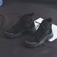 thumbnail image 1 of Botas cortas de caña alta para mujer, de lona, para estudiantes, de caballero, de caña corta, para escalada, 1 of 6