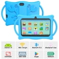 thumbnail image 3 of Kids Tablet 7Inches Android 14.0 with Case,RAM 8GB(4+4Expand)+32GB ROM, 1024*600 IPS Screen, Bluetooth 5.0,Front 2.0MP+ Back 2.0MP Dual Cameras,3000mAh Battery,Blue, 3 of 7