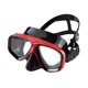 thumbnail image 2 of Máscara de buceo, equipo de snorkel, equipo de rendimiento a prueba de fugas, gafas de natación, máscara de buceo para buceo subacuático. Rojo negro, 2 of 8