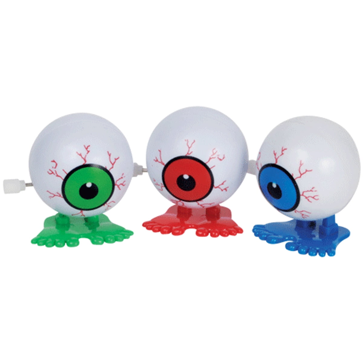 Loftus Jumping Eyeball Halloween WindUp Toy, Assorted, 12 Pack
