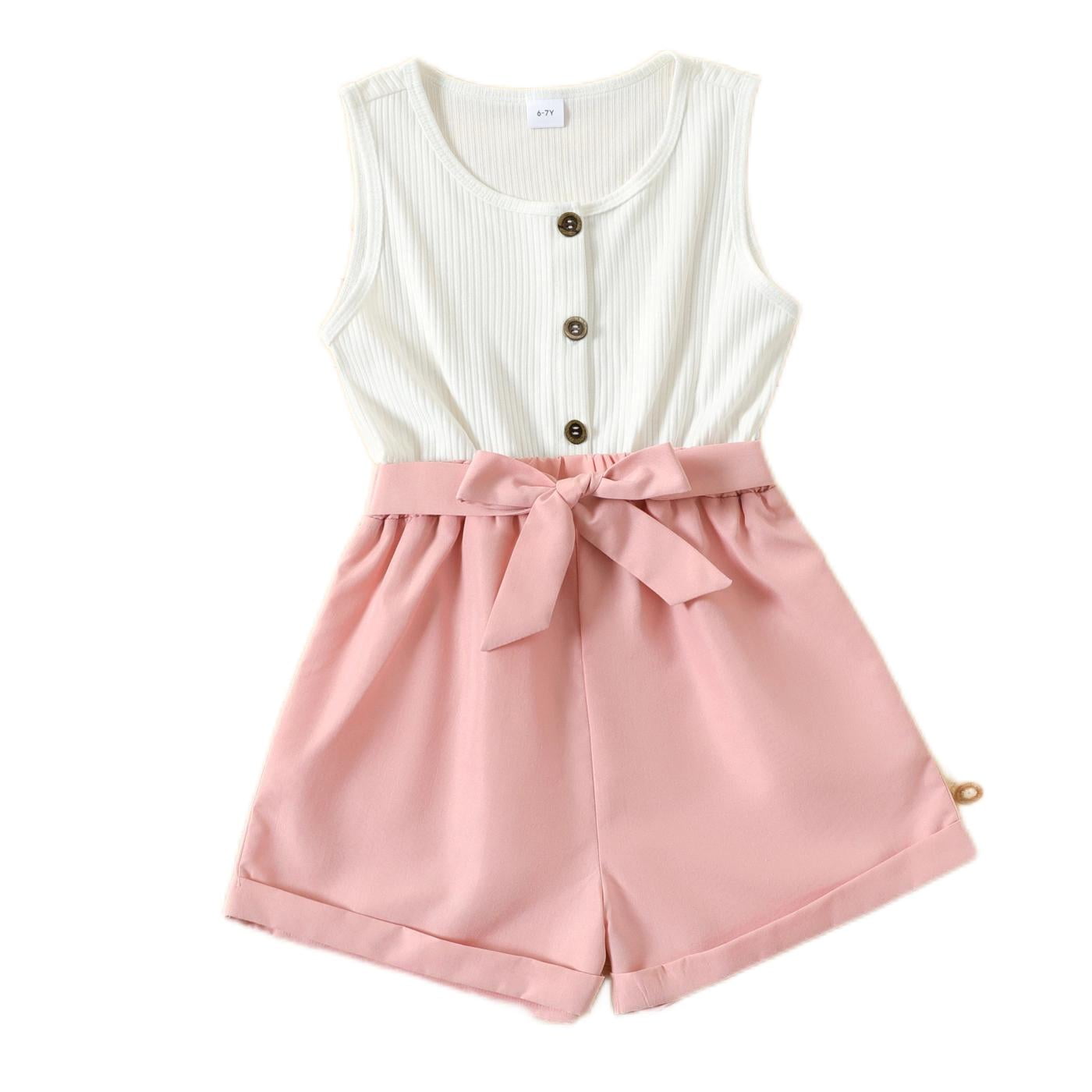 Toddler Girl Schiffy Design Sleeveless Denim Romper Jumpsuit Shorts Only  BDT 1,424.45 PatPat ASIA Mobile