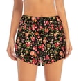 thumbnail image 2 of Fotbe Rose Flowers Womens High Waist Running Shorts Athletic Workout Quick Dry Shorts for Women with Pockets Gym Yoga Summer Shorts-X-Large, 2 of 9