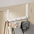 thumbnail image 1 of Door Hook Hanger,Door Hook Hanger Punch Door Hanger Hook Rack Behind The Door Hanger High-Intensity Output, 1 of 5