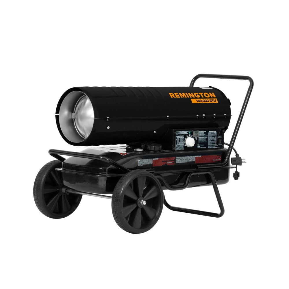 DEWALT DXH135HD Black 135,000 BTU/hr. Kerosene Heater for 3375 sq