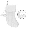 thumbnail image 1 of Naiovety Calcetines colgantes de Navidad Almacenamiento de dulces Calcetín de punto Adorno colgante de Navidad para el hogar Type5 NO5, 1 of 6