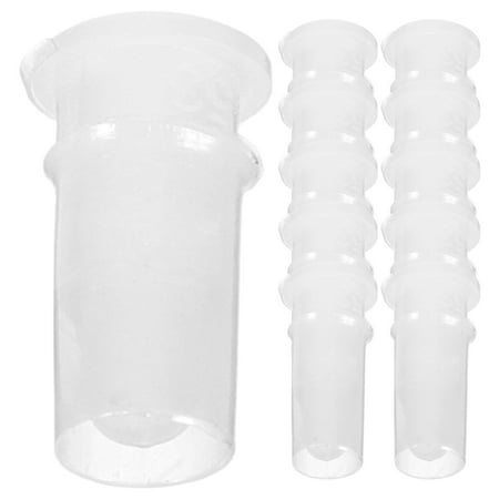 

Qusenong 100pcs 1.5cm Glue Toy Accessories BB Mouth Pronouncer BB Call Whistle Pet Toy