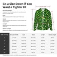 thumbnail image 6 of Goofa Happy St. Patrick's day Printed Women's UPF 50+ Sun Protection Hoodie Jacket Lightweight Long Sleeve Sun Shirt for Women with Pocket Hiking Outdoor-Small, 6 of 9