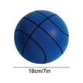 thumbnail image 3 of Silent Basketball Size 3 (22"), Quiet Basketball Dribbling Indoor, Soundless Foam Basketball for Quiet Dribbling and Indoor Training, Noiseless Basketball for Toddlers Kids Basketball Lover Gifts, 3 of 9
