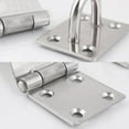 thumbnail image 3 of Door Bolt Lock Buckle Stainless Steel Padlock Hasp Security Door Latch Clasp, 3 of 5
