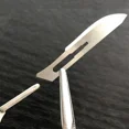 thumbnail image 7 of STONEGO Steel Scalpel Blade #11 #23 - Non-slip Precision Crafting Knife for Detailed Engraving, Model Making, DIY Projects, and Mobile Phone PCB Repair, Includes Safety Cap and Ergonomic Handle, 7 of 7