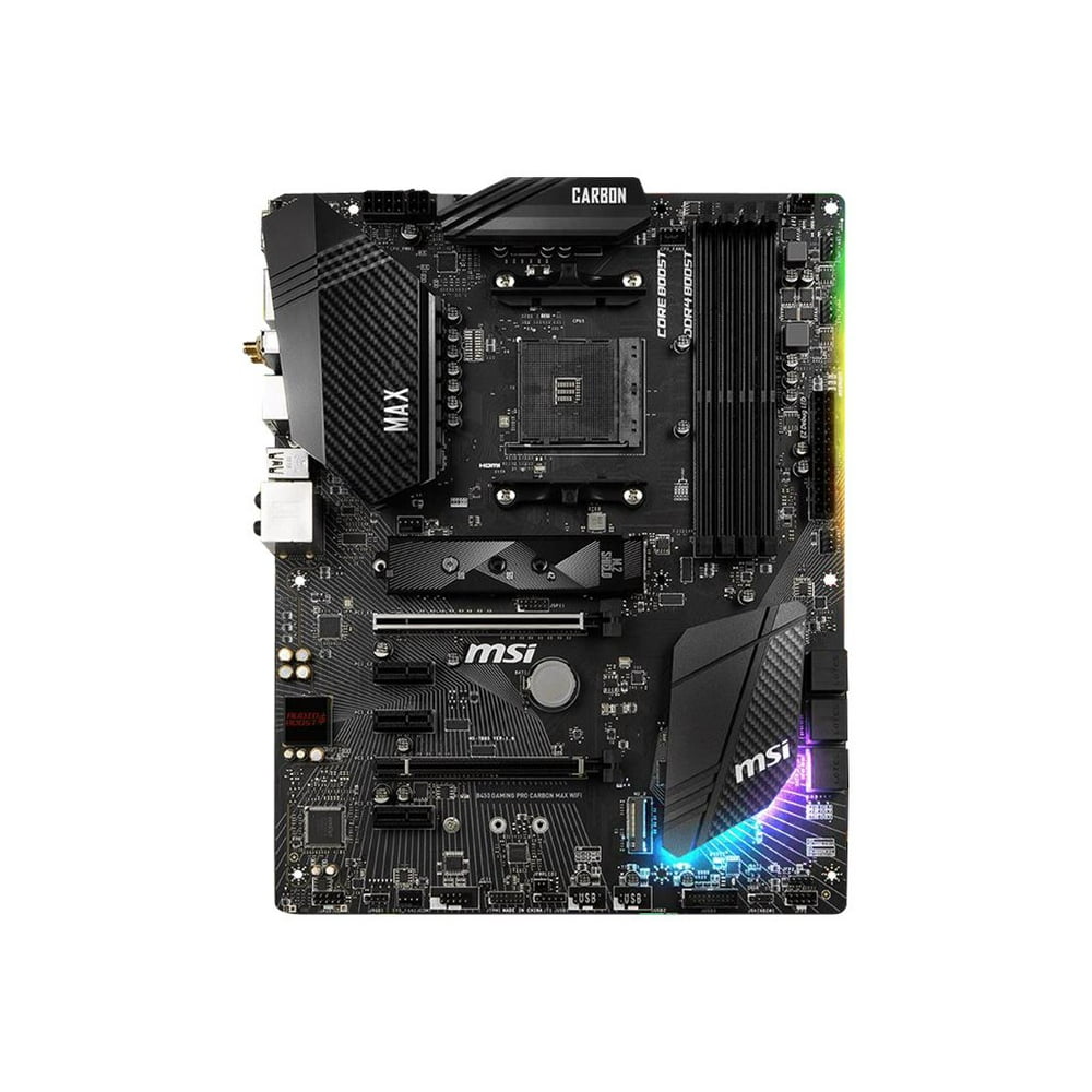 MSI B450 GAMING PRO CARBON MAX WIFI Motherboard ATX Socket AM4