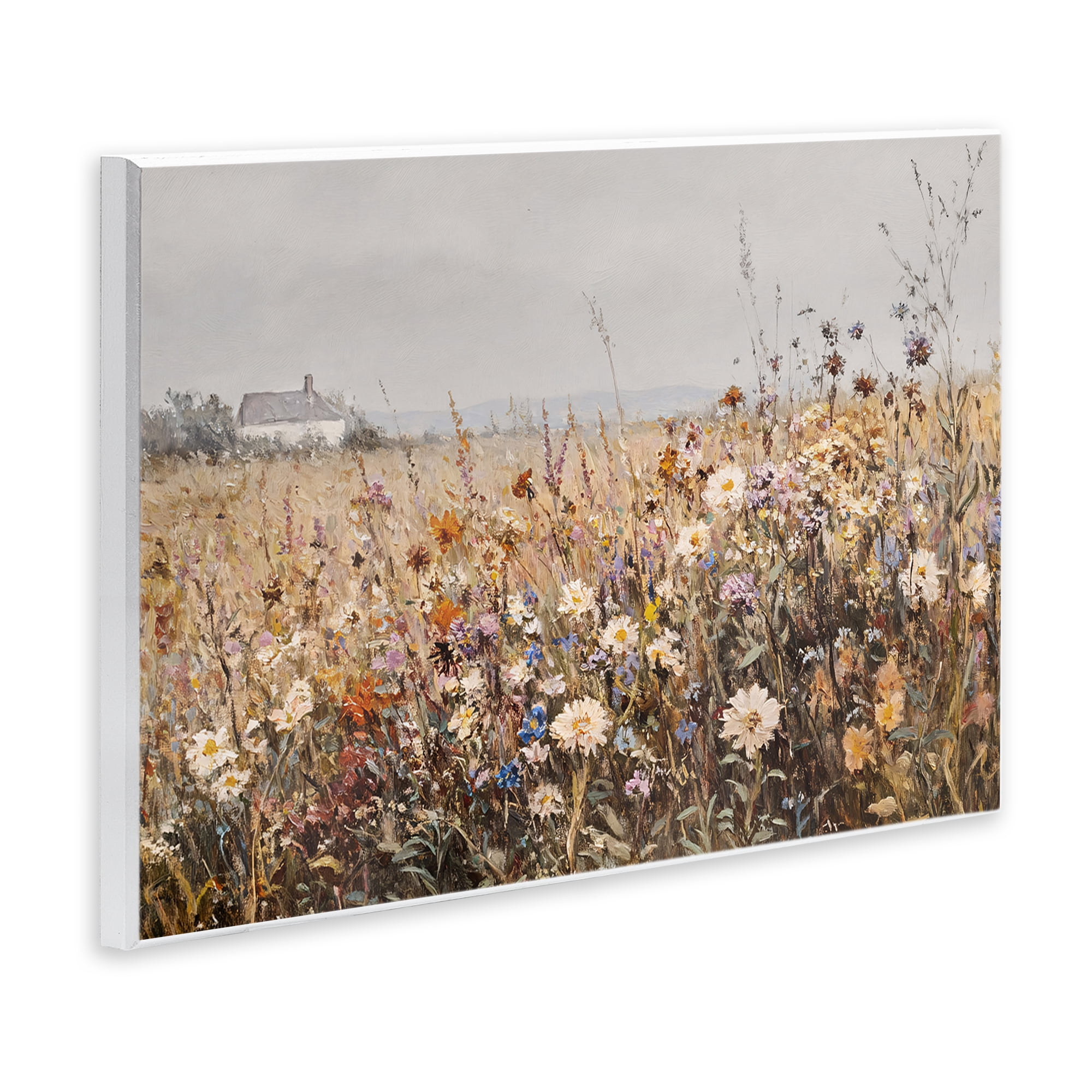 Stupell Industries Quaint Cottage Meadow Wall Plaque Art, design by Jacky Ngan