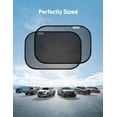 thumbnail image 6 of Car Window Shade Car Sun Shade for Baby - 21" x 14" Side Window Sunshades, 6 of 8