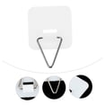 thumbnail image 4 of UPGRATOR 100Pcs Invisible Plate Hanger Wall Plate Hook Transparent Plastic for Home, 4 of 6