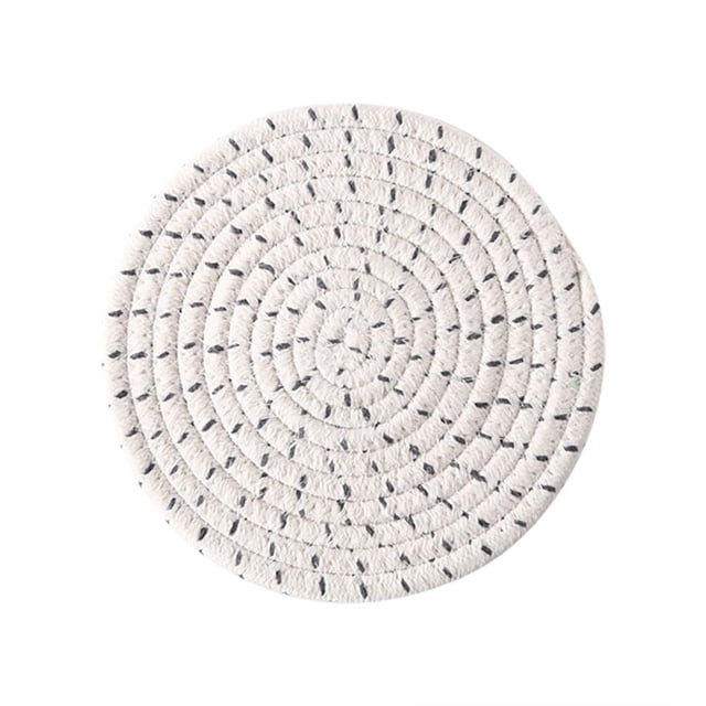 Potor De Algodón De Algodón Padlada De Algodón Redondo Para Almohadillas Para Ollas Y Sartenes De Cocina seitruly HA041748-04