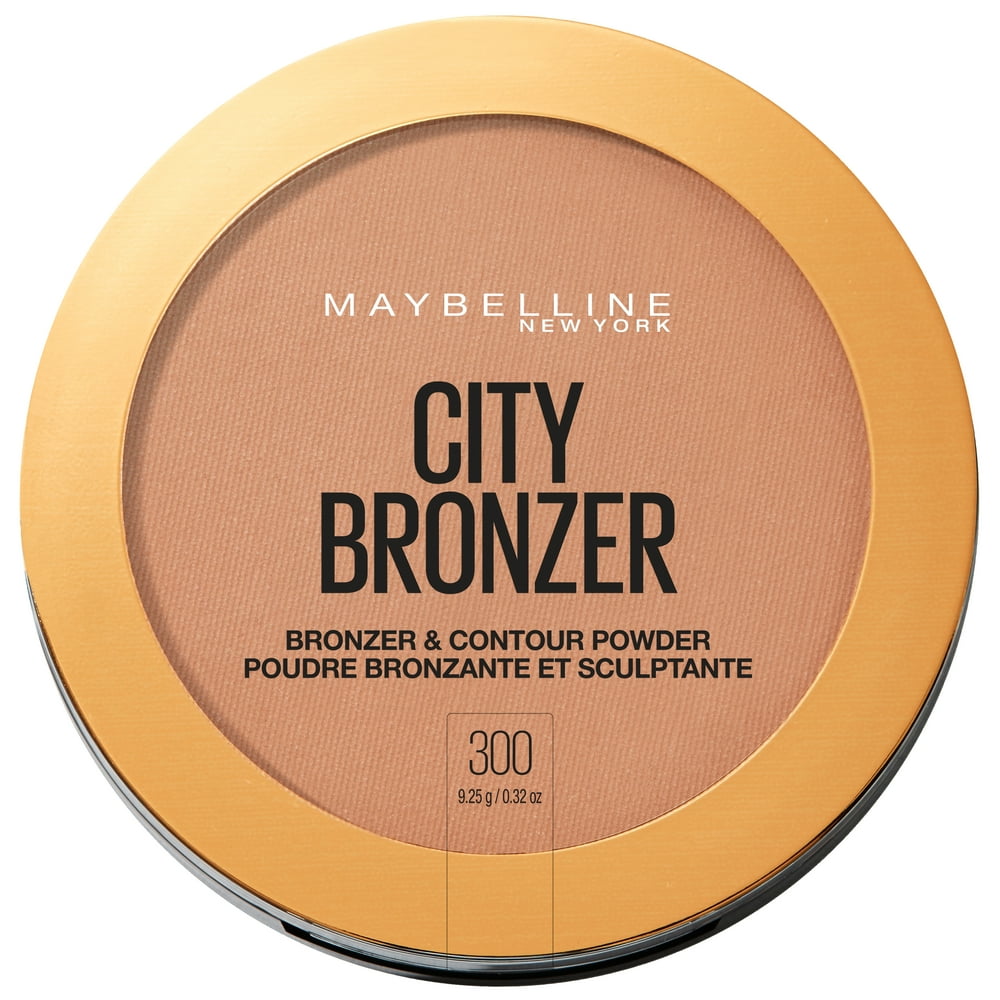 Maybelline City Bronzer Powder Makeup, Bronzer and Contour Powder, 300