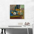 thumbnail image 2 of ARTCANVAS Still Life with Compote, Apples and Oranges 1899 Canvas Art Print by Henri Matisse - Size: 18" x 18" (0.75" Deep), 2 of 9