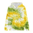 thumbnail image 4 of Bovemsi Sweatshirt for Women Tie Dye Printed Autumn And Winter Warm Hooded Sportswear Comfort Hoodie, 4 of 4