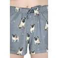 thumbnail image 3 of Pug Pajama Shorts Women - Soft and Comfortable - Pug Gifts - Womens Lounge Shorts, 3 of 5