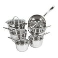 thumbnail image 1 of Lagostina Stainless Steel Cookware Set, 12-pieces, 1 of 1