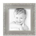 thumbnail image 2 of ArtToFrames 7" x 7" Classic Antique Silver Picture Frame, 7x7 inch Silver Wood Poster Frame (WOM-4926),  Pack, 2 of 7