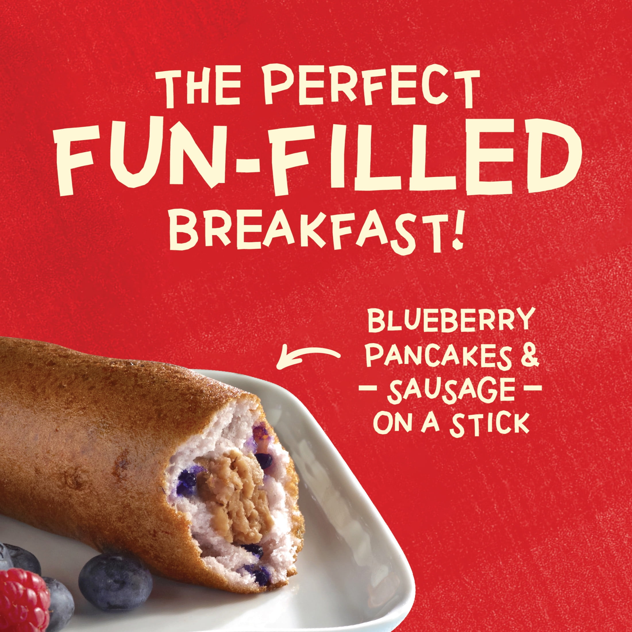 How to make Blueberry Breakfast Sausage Pancakes