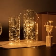 thumbnail image 4 of WGV Clear Glass Hurricane Candle Holder Vase, 12-Inch, 4 of 8