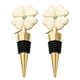 thumbnail image 1 of 2pcs Four Leaf Clover Wine Stopper Creative Champagne Bottle Stopper St. Patricks Day Supplies Wine Bottle Sealer for Bar Party Restaurant, 1 of 3