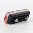 thumbnail image 3 of Red Bicycle Rear Light Use 2pcs Aaa Batteries Bike Rear Rack Carrier Light Lamp With Bike Reflector Cycling Bike Lights, 3 of 5