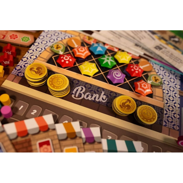 Águeda: City of Umbrellas, Strategy Board Game for 1 to 5 Players and Ages 10+ - 25th Century Games Águeda: City of Umbrellas, Strategy Board Game for 1 to 5 Players and Ages 10+ - 25th Century Games