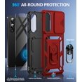 thumbnail image 2 of Funda para Celular Taisairu Samsung Galaxy S25 Edge Roja, 2 of 9