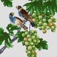 thumbnail image 2 of Cuadros Decorativos Loros de punto de cruz completo de 14 quilates en la vid Kits de bordado de bricolaje estampados hechos a mano Wdftyju embutido en tela, 2 of 9