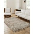 thumbnail image 2 of Unique Loom Hermitage Collection Area Rug - Loggias (6' x 9' Rectangle Chocolate Brown/Black), 2 of 10