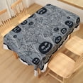 thumbnail image 5 of karymi New Halloween Tablecloth Web Pumpkin Tablecloth Holiday Table Cloth Printed Flower Tea Table Decorative Tablecloth Week, 5 of 9