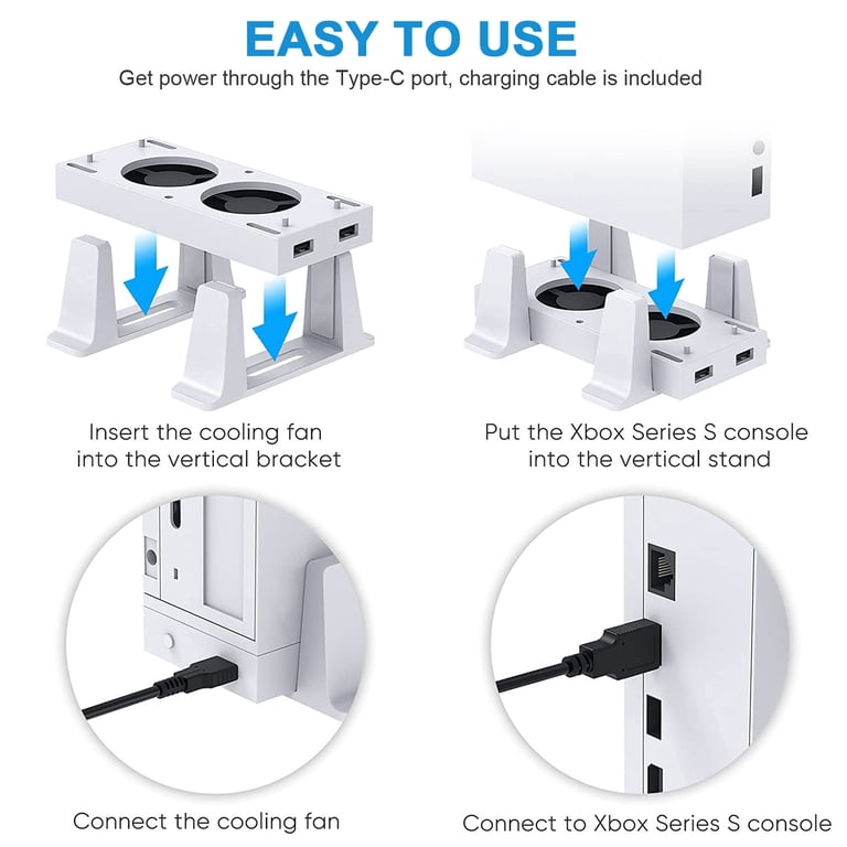 TSV Vertical Cooling Fan Stand for Xbox Series S photo 8