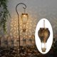 thumbnail image 1 of Luces de decoración de jardín solar perfecl globo de aire caliente a prueba de agua LED Sin Poste, 1 of 8