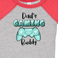 thumbnail image 4 of Inktastic Dad's Gaming Buddy- Aqua Controller Boys or Girls Baby Bodysuit, 4 of 5