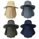 thumbnail image 3 of Sombrero De Pesca Al Aire Libre Sombrero De Protección Solar Transpirable Cubierta De Solapa Desmontable Sombrero Boonie Para Hombres Y Mujeres sonducket AP008013-02, 3 of 6