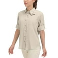 thumbnail image 4 of Little Donkey Andy Women's UPF 50 UV Protection Shirt, Breathable Long Sleeve Fishing Hiking Shirts, Quick Dry Size L, 4 of 6