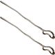 thumbnail image 2 of Palillos de pelo irregulares para niña, decoración de Metal, palillos chinos para el pelo, 2 uds., 2 of 6