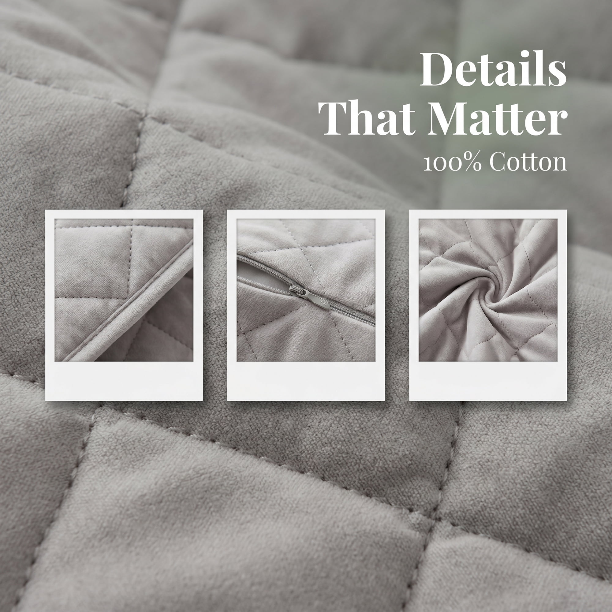 Unique Bargains Breathable Hypoallergenic Envelope Pillow Protectors Jumbo Gray 20" x 28"