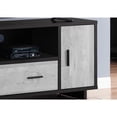 thumbnail image 4 of Monarch Specialties Tv Stand, 48 Inch, Console, Drawers, Bedroom, Black And Grey Laminate, 4 of 5