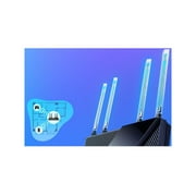 TP-Link WiFi 6 Router AX1800 Smart WiFi Router (Archer AX21) - Dual Band Gigabit Router, Works with Alexa