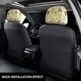 thumbnail image 3 of Kdxio Animal Tree Pattern Print 2 Piece Car Head Rest Covers Set Auto Front/Rear Seats Headrest Cover Universal Fit Most Cars,Sedan, SUV, 3 of 9