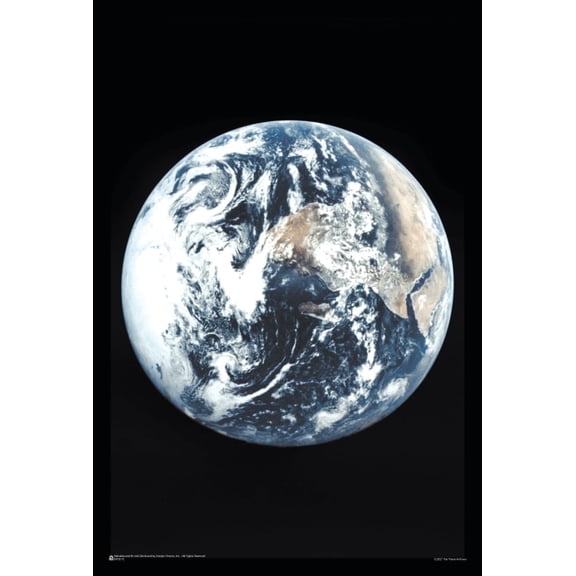 The Earth Mini Poster 12.5" x 18.5" Laminated