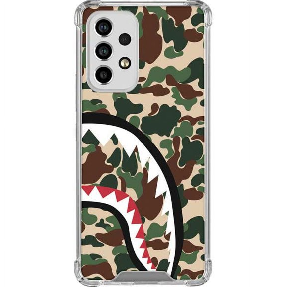 Skinit Camouflage Shark Teeth Street Camo Galaxy A53 5G Clear Case